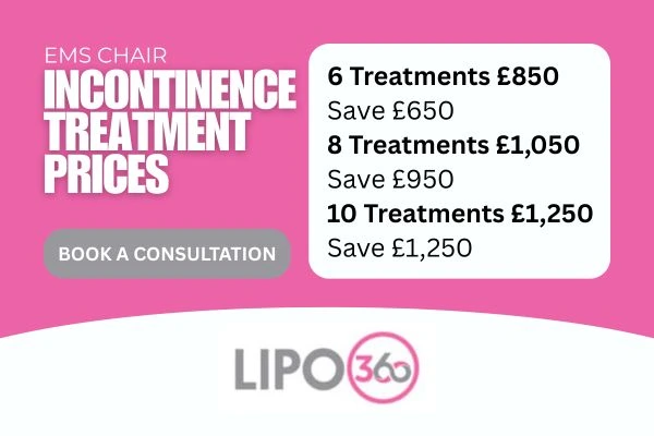 See our incontinence treatment prices Andover 	!