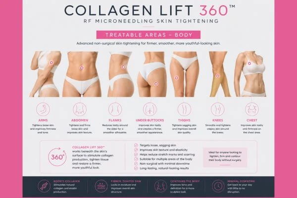 Collagen Lift 360 Andover 	 for areas of the body.