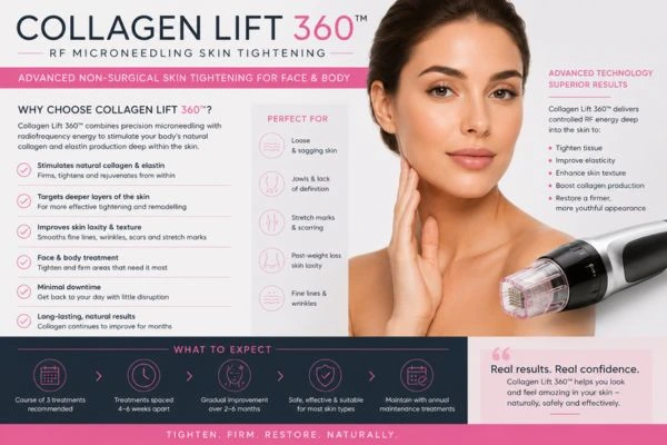 The benefits of Collagen Lift 360 Andover 	
